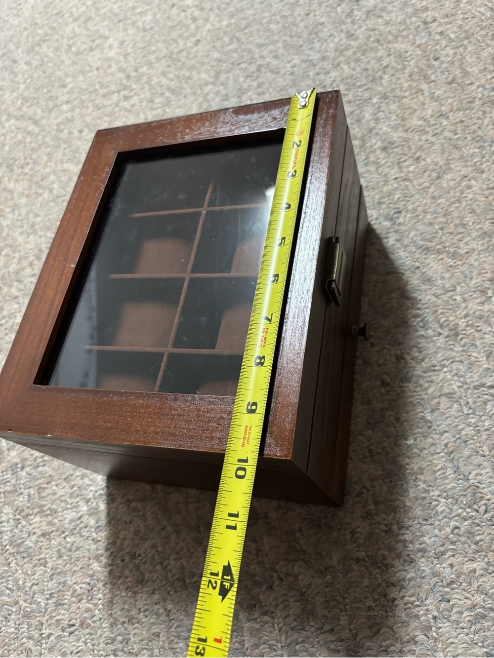 Glass-Top Watch Box - Picture 7 of 8